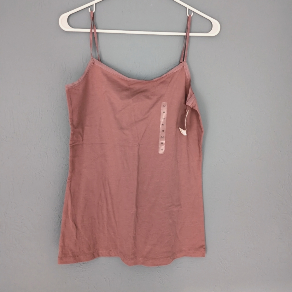 Ann Taylor Camisole Rose Blush M NWT